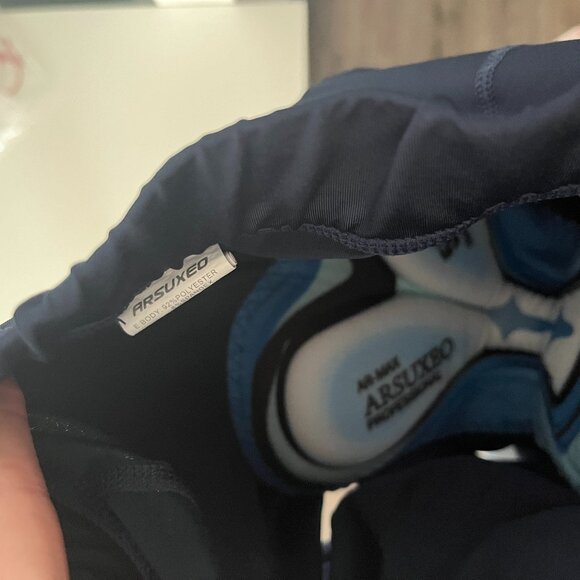 Arsuxeo Blue Padded Cycling Shorts - New no tag - Picture 7 of 7